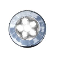 70mm 6LED プラスチック ルームスポットライト（ホワイト）