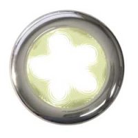 80mm 4LED ステンレススチール ルームライト（ホワイト）