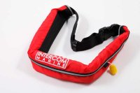ライフジャケット ウエストポーチ 手動式  JCI検定品  レッド