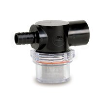 SHURFLO Water Strainer, 1/2" Barb In, 1/2" NPS Female Out