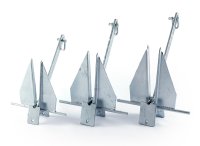 ダンフォース型アンカー　5・8・10kg　亜鉛メッキ　トップウォーターオリジナル