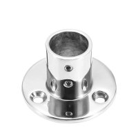 パイプ用ラウンドベース0°  ステンレス316製 トップウォーターオリジナル