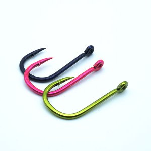 画像1: カスタム マリーンフック10/0  UVカラー