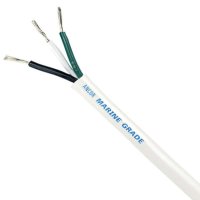 アンカー社　マリンケーブル（ラウンドホワイトカバー）3芯線 2mm²　AWG14　切り売り