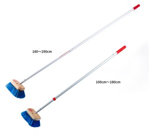 画像2: 【3種類ブラシ+2種類ハンドル】プレミアムデッキブラシ 6インチ(15cm)スーパーコンビセット