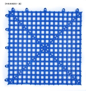 画像4: 10枚セット　ドライフロアデッキマット インターコムマリン　中央本体マット