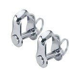 ハーケンHARKEN　246　シャックル　マイクロ  ピン径4mm 　2個セット