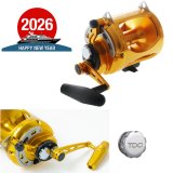 【2026 新春初売 NO,4】《通常価格の20%OFF》マカイラMK-80WIIゴールド パワーハンドル・ドラグカム セット