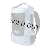 ペラジック　アクアパック 30L バックパック フィッシュカモ スレートブルー