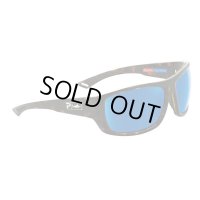 ペラジック　PURSUIT POLARIZED MINERAL レンズ サングラス べっ甲（レンズブルー）