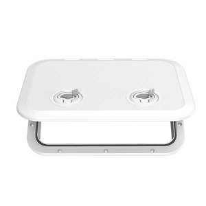 画像1: SEAFLO アクセスハッチプレミアム オーバーラップ 315x440mm 2ヶ所ロック開閉式