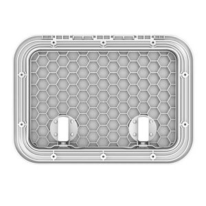 画像3: SEAFLO アクセスハッチプレミアム オーバーラップ 315x440mm 2ヶ所ロック開閉式