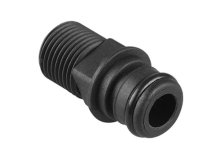 SEAFLO ブラックナイロンホースフィッティング  3/4x1/2インチMNPT  バルブストレート