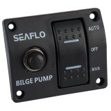 SEAFLO  ビルジポンプ パネルスイッチ 3ウェイ　LEDインジケータ付