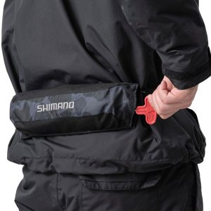 画像2: シマノ ラフトエアジャケット コンパクトタイプ・膨脹式救命具 [VF-053U] 自動膨張式　型式承認取得品　ブラック/グレー