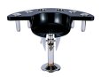 画像1: バトルサドル　 プレミアム チーククリアフィニッシュ  ブラックカラー　トップウォーターカスタムモデル (1)