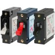 画像1: BLUE SEA SYSTEMS　20Aサーキットブレーカー付スイッチ ホワイト・ブラック・レッド レバ－ (1)