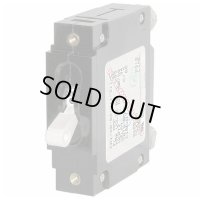 BLUE SEA SYSTEMS　40Aサーキットブレーカー付スイッチ ホワイト レバ－