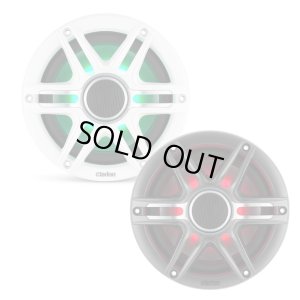 画像3: 2ウェイマリンスピーカー グリル&LEDライト付プレミアム   クラリオン CMSP-651RGB-SWG  