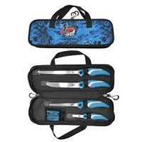 CUDA　フィレナイフ&シャープナーセット　プリムケース付き　6pcsセット
