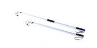 DOTLINE アルミウム　エコノミーストレートギャフ シルバー フックカバー付  3ft・4ft