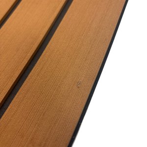 画像3: 《キズあり》インターコムマリン EVAチークフロアマット 全天候型　ブラウン　アウトレット