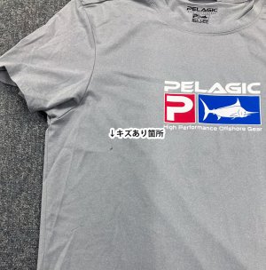 画像3: 《破れあり・訳アリ特価》ペラジック　プレミアムUVデラックスロゴTシャツ　Sサイズ　グレー　アウトレット　