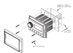 画像4: クラリオン　マリンレシーバー CMM-20