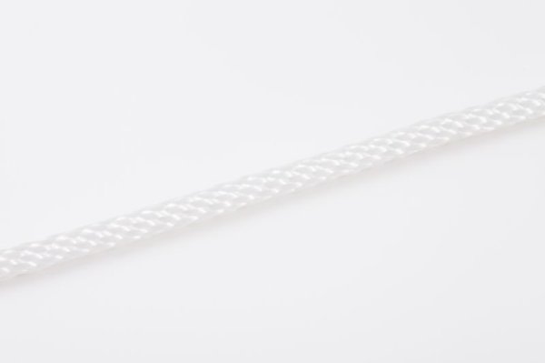 画像1: ナイロンソリッドロープ12打　ホワイト　切り売り　8-16mm（1m単位） (1)