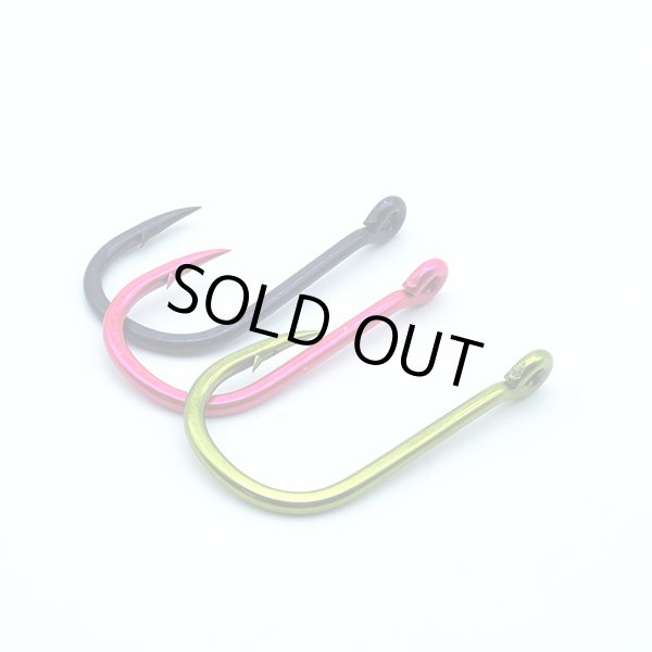 画像1: カスタム マリーンフック10/0  UVカラー (1)