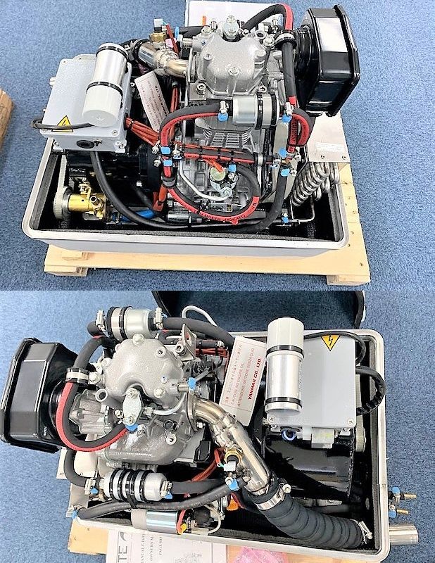 VTE 4SY 3.5KW マリンジェネレーター 【サウンドシールド付 発電機】